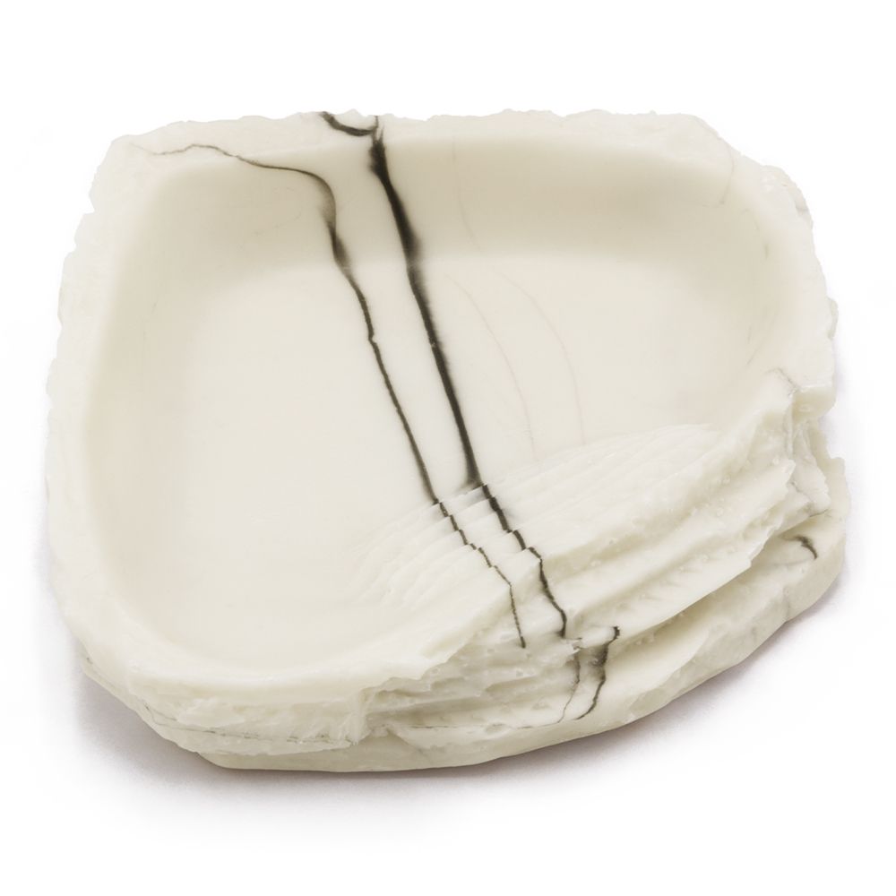 Eckwasserschale - Medium - Granite