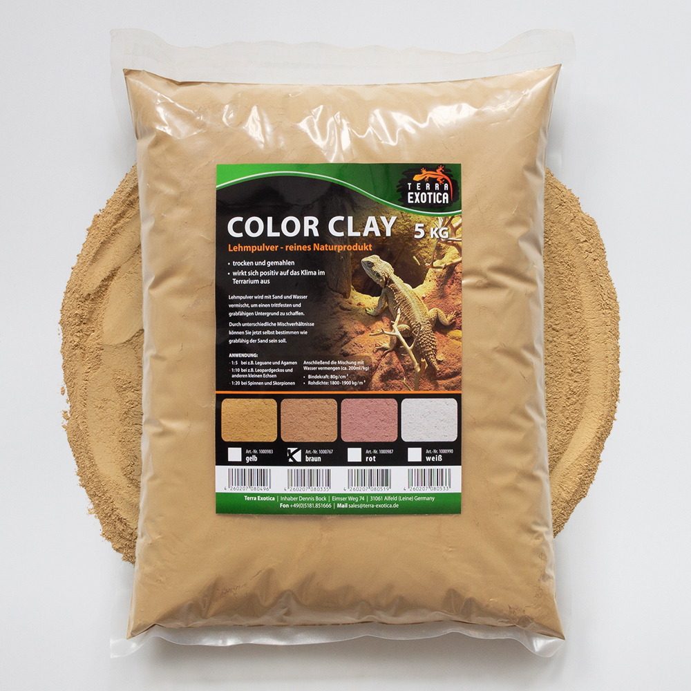 Lehmpulver - 5 kg - Braun